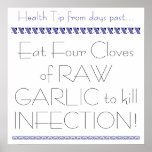 Infection Fighter Tip Poster