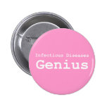 Infectious Disease Genius Gifts Pins