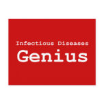 Infectious Disease Genius Gifts Postcards