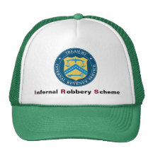 Infernal Robbery Scheme Mesh Hat