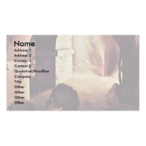 Inferno Details: Damn By Beccafumi Domenico Business Card Template