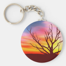 Inferno Tree Key Chains