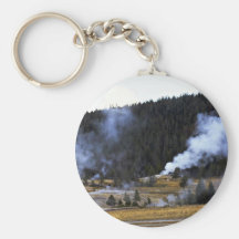 Inferno, Yellowstone National Park, California Key Chain