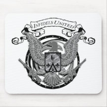 Infidels United Seal Mouse Pads