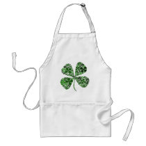 Infinite Luck 4-leaf Clover Aprons