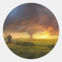 Infinite Oz Round Stickers