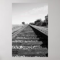 Infinite Railroad Poster,Print