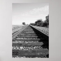 Infinite Railroad Poster,Print