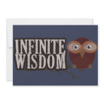 Infinite Wisdom invitations
