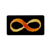 Infinity Label Stickers