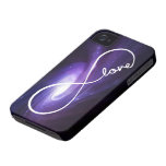 infinity love - galaxy iPhone 4 Case-Mate case