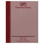 Infinity Red Letterhead