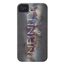 INFINITY STARS IN THE MILKY WAY ∞ iPhone 4 Case-Mate CÁRCASA
