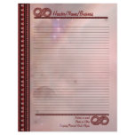 Infinity Stars Lined Letterhead