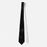 Infinity Symbol - Black Tie