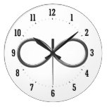 Infinity Symbol Wall Clock wall clocks