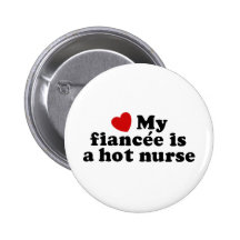 Infirmière de fiancée badge