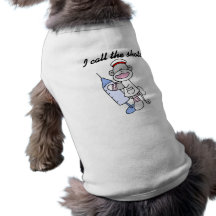Infirmière de singe de chaussette j'appelle les ca t-shirts pour toutous