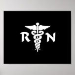 Infirmières de RN et affiche médicale de symbole