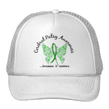 Infirmité motrice cérébrale grunge du papillon 6,1 casquette de camionneur
