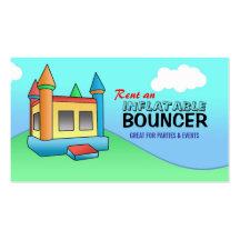 Inflatable Bouncer Business Cards