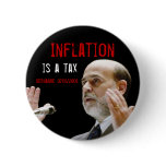 Inflation is a tax - original buttons