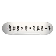 Influx Design Factory, GIRL SKATERS ARE BETTER! Skate Deck