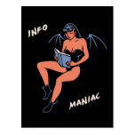 Info Maniac Postcard