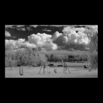Infrared Playground in Canada Poster posters