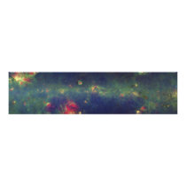 Infrared Portrait of the Inner Milky Way Galaxy Art Photo