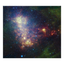 Infrared portrait revealing the stars and dust photo print