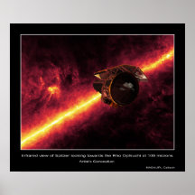 Infrared view of Spitzer looking towards the Rho Posters