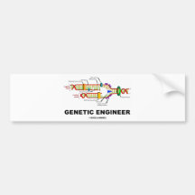 Ingénieur génétique (reproduction d'ADN) Adhésif Pour Voiture