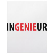 Ingenieur Genie icon Letterhead Design