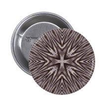 Ingrained Mandala • Button