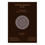 Ingrained Mandala • Vertical Business Card