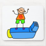 Inhaler Kid Mouse Pad