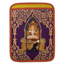 Inidan Altar Woman Man Love Worship Decoration iPad Sleeve