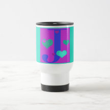 Initial J Travel Mug