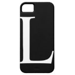 Initial L iPhone 5 Barely There Case iPhone 5 Covers