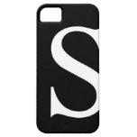 Initial S iPhone 5 Barely There Case iPhone 5 Covers