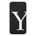Initial Y iPhone 4/4S Barely There Case iPhone 4 Case-Mate Cases