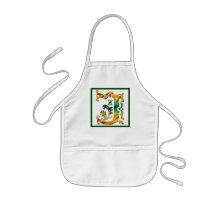 Initiale vintage J - monogramme J Tabliers