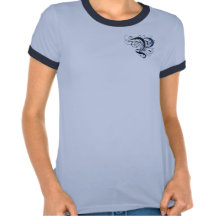 Initiale vintage P T-shirt