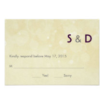 Initials Response Card