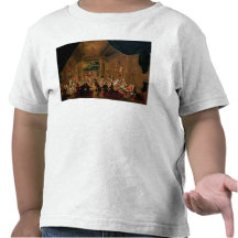 Initiation ceremony in a Viennese Masonic T-shirts