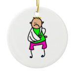 Injured Kid Ornament