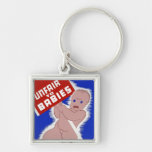 Injuste aux bébés porte-clefs