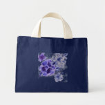 Ink Floral Wedding Tote Tote Bag