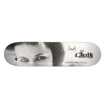 Ink Or Chalk Skateboard